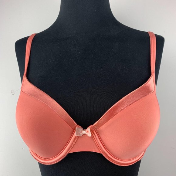 Warner’s Bra 34B 1623 Satin Tuxedo Underwire - Picture 1 of 4